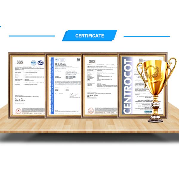 AAMI PB 70 Disposable CPE Gown , CPE Isolation Gown for operation room