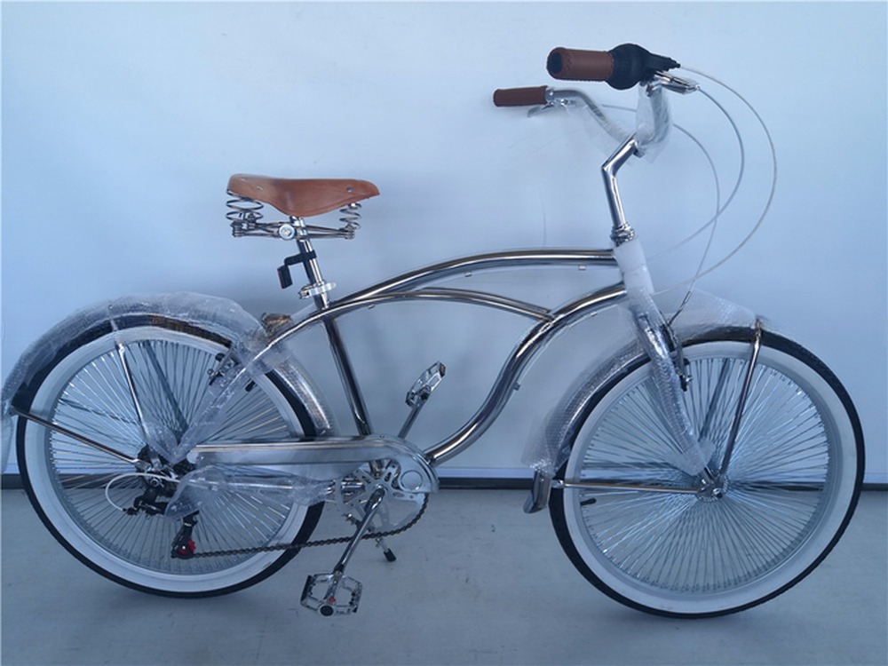 26" Aluminum Frame Single Gear Hybrid Women's Beach Cruiser Bike 2024 Non-Rear Damper