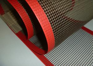China High Strength Glass Fiber Woven Fabric PTFE Mesh / PTFE Mesh Screen wholesale