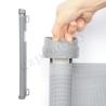 Buy cheap 130x87.5x8.5cm Baby Safety Gates Environmentally Friendly ABS+PVC Mesh from wholesalers