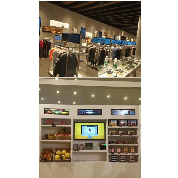 10.1/15.6 Inch LCD Advertising Screen Wifi 4G Ultra Thin Open Frame Digital Signage