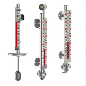 China Measuring Range 3 - 19m Magnetic Float Level Meter Sensor wholesale