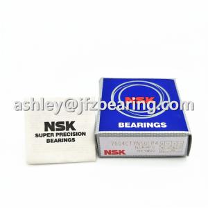 Angular contact ball bearing NSK 7004 CTYNSULP4 high precision ball bearing NSK 7004 P4，Goog quality, Neutral or OEM