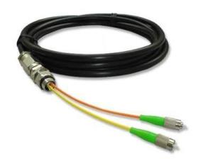 China Outdoor Waterproof 1F 2F Fiber Optic Pigtail Single Mode Fiber Connector CATV FTTH wholesale