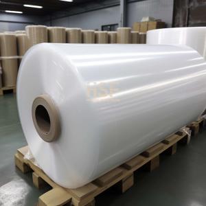 China RoHS Translucent White Monoaxially Oriented Polyethylene Sheeting Roll Film wholesale