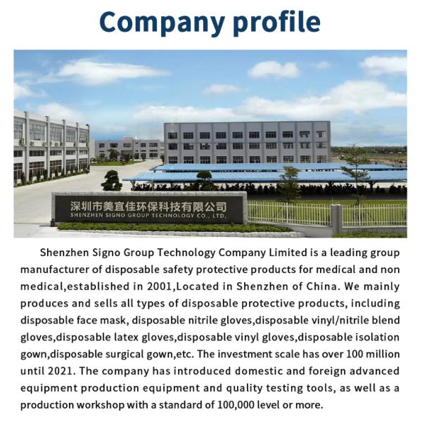 Signo Disposable Nitrile Gloves 240MM