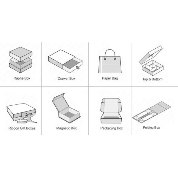 Rigid Paper Luxury Apparel Boxes Gloss 4C / CMYK For Clothing Shoes