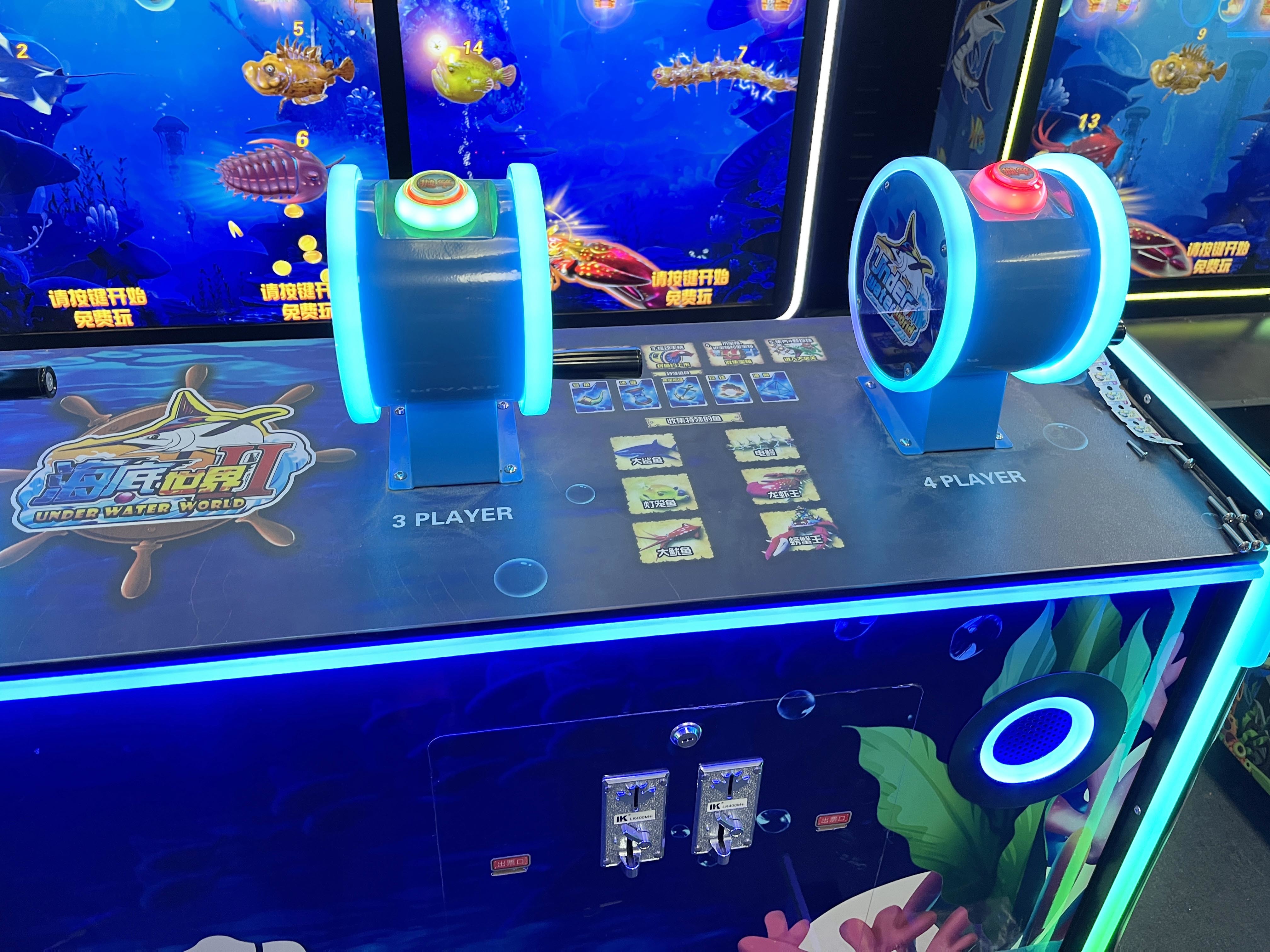 Support ODM OEM Coin Operated Deep Sea Fishing Arcade Machine Suitable For Amusement Game Center And Customized