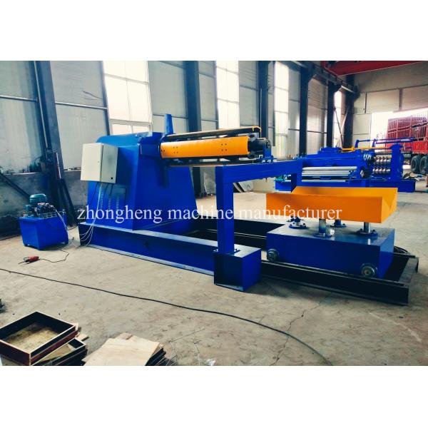 Decoil Leveling Cut Slitting Recoil Production Line For 3mm Thickness