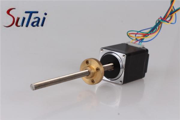 Quality 3D Printer 28mm External drive linear stepper mot , Linear Actuator Motor With Lead Screw for sale