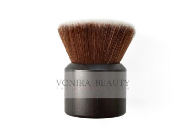 Quality Trending Flat Mineral Buffer Individual Makeup Brushes Soft And Dense Synthetic Fiber for sale