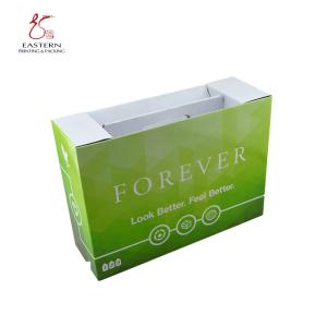 China Eastern Matte Lamination Corrugated Cardboard Box With Paper Handle wholesale