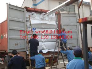 China Pneumatic loading PP Woven Container Liner Bag For poly resins like PP, PE, PVC, PET, PDA wholesale