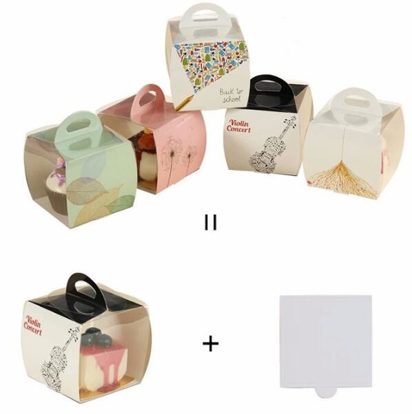 kraft paper sandwich box with window ,triangle sandwich box for packaging,Cardboard Box With Clear Window Burger Sandwic