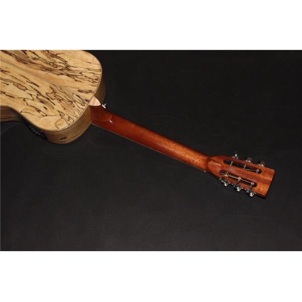 Custom All Solid Sapele Wood Ooo15s Body Style Acoustic Electric Guitar
