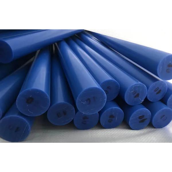 Colorful Extruded UHMW PE Polyethylene Rods High Hardness High Performance