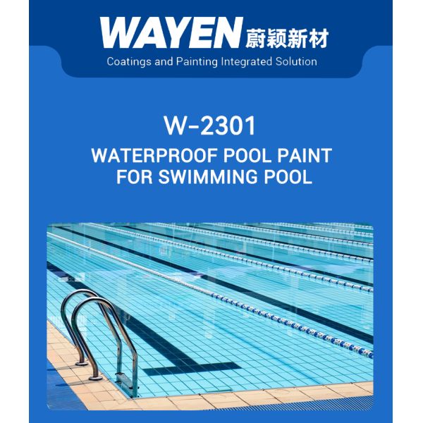 Waterproof Coating Polymer Coating Water Resistant Eco-friendly Antibacterial for Swimming Pool and Building Applications