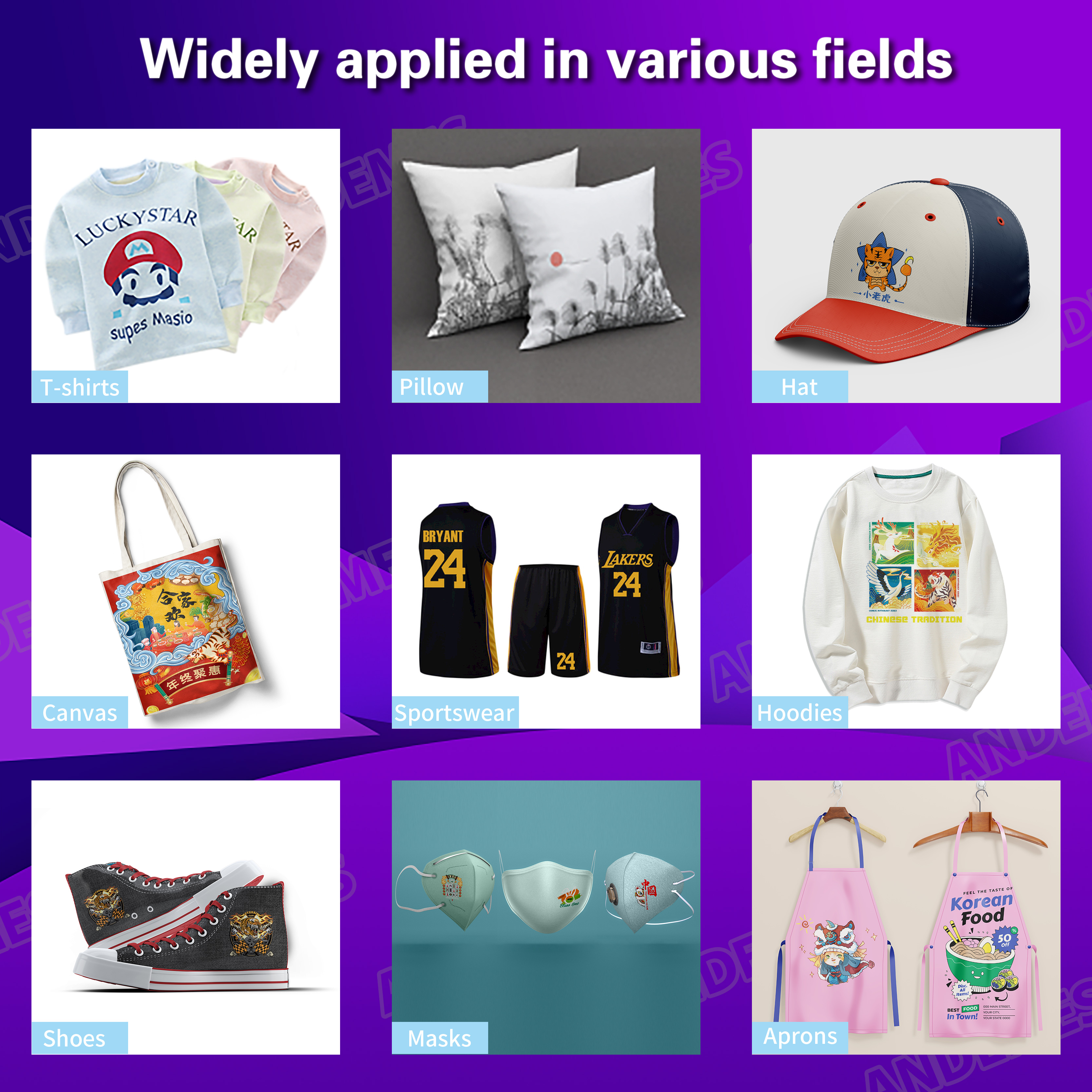 Automatic DTF Transfer Print T Shirt Printing Machine with Dimensions L*W*H 1435*610*615mm