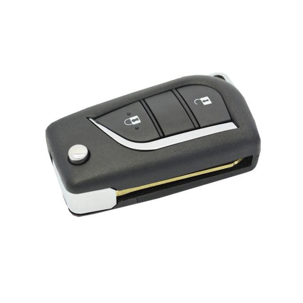 Car Keyless Entry Key Shell 2-Button Folding Remote Toyota Camry Key Shell