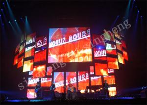 China P4 Large Led Display Panels 1R1G1B Pixel Configuration 50 / 60Hz Frame Frequence on sale