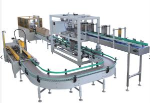 China 2000kg Corrugated Box Packing Machine Bottom Sealing Line wholesale