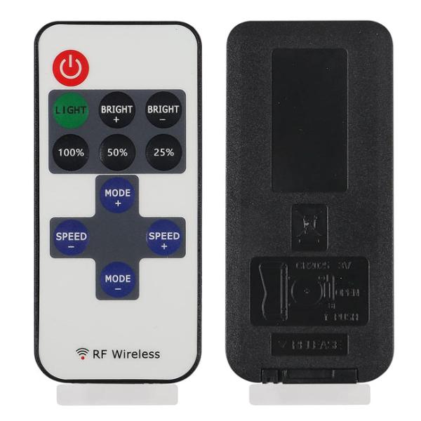 11 Key Single Color Led Controller 5-24v Wireless 433 Rf Brightness Dimmer