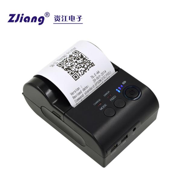 Quality Portable Barcode Bluetooth Thermal Printer 58mm With USB And Com Port for sale
