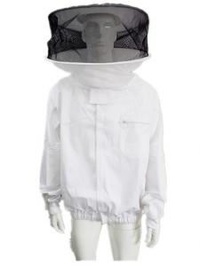 China Round Veil White Bee Jacket with Round Hat of Beekeeping Protective Clothing wholesale