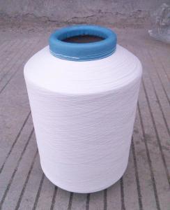 China Industrial 100% Polyester Twine Yarn Dope Dyed / Raw White For Marine Rope on sale