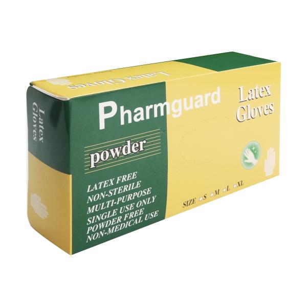 Disposable Medical Latex Gloves Powder Sterilization Inspection Protection