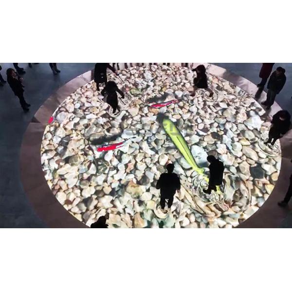 Non Skid Dance Floor Led Screen , Front Service Led Display Light Weigh P6.25