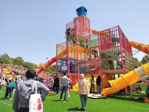 Large Play Structures Slides Playground Set Equipment community Parks