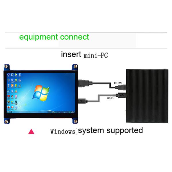 4.3 inch TFT display module front view