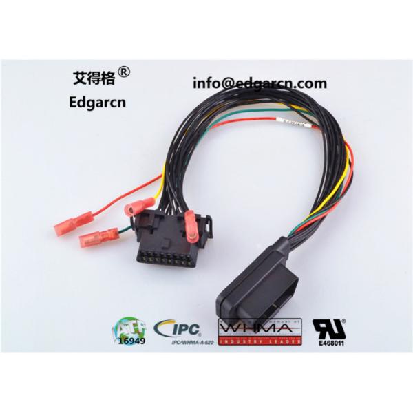 Velhcle Wire Harness Obd Diagnostic Cable J1962 With 16 Pin Injection Plug