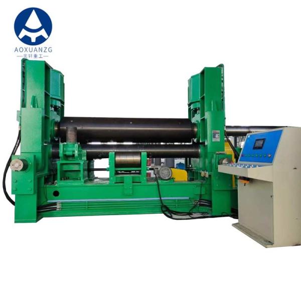Quality CNC Universal 3 Roll Plate Rolling Machine With Super High Power for sale
