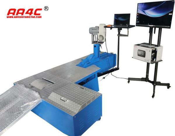 Quality AA4C Chassis dynamometer for 2 wheels  Motorcycle Single Roller  CTMTDCG-3W for sale