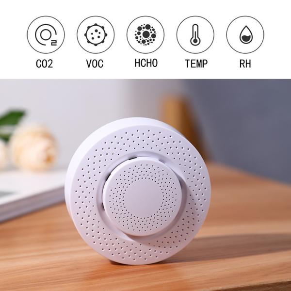 Smart Air Box Zigbee Formaldehyde / CO2 / VOC / Temperature / Humidity Five In one Function