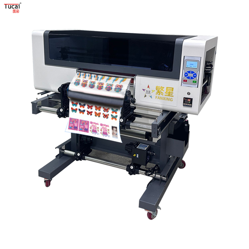 Uv Dtf 30cm A3 Digital Printer Crystal Label Machine For Cosmetic Bottle Glass