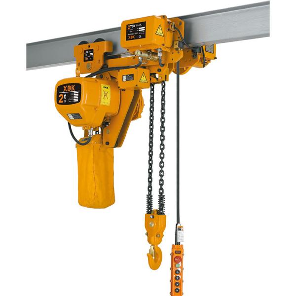 Low clearance ring chain crane, hhbb 10t electric chain crane, ring chain electric crane