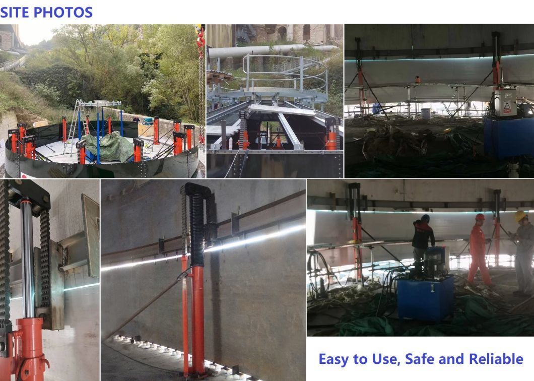 Stock Available Hydraulic Chain Type Jacks/Tank Jacking System