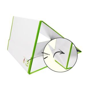 Foldable Magnetic Dry Erase Lapboard Cardboard Dry Erase Board Custom