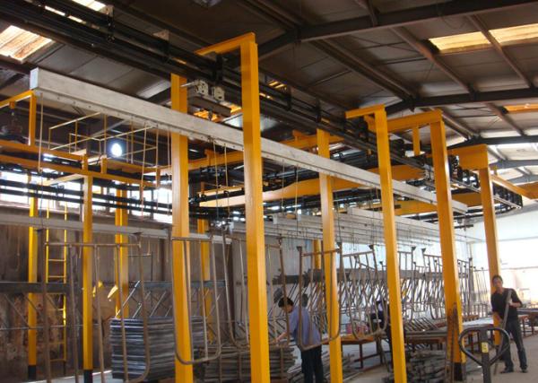 Quality Compact High Output Automatic Powder Coating Plant System Customized Power for sale