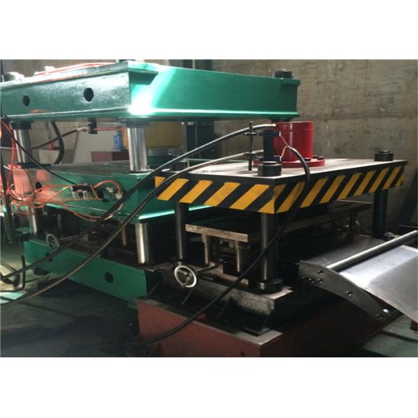 Warehouse Storage Rack Roll Forming Machine , 21.5kw Roll Former Machine Cr12 Roller