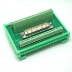 DB50 Male socket D Sub terminal block breakout board adapter cable connector DIN