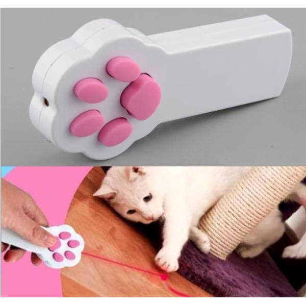 Paw shape Laser cat toy