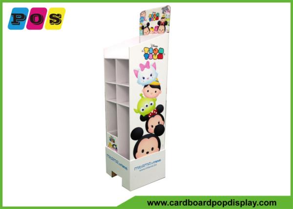 Quality POP Cardboard Toy Display Stand With Pallet Cut Base And Graphics Printing FL162 for sale