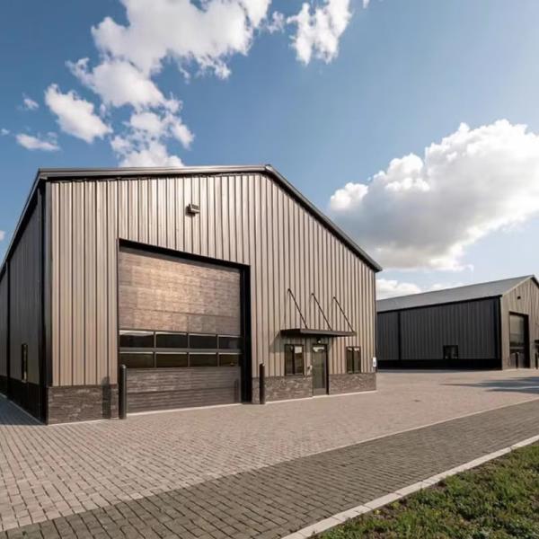 Quality Metal Building Steel Structure Shopping Mall , Strong Industrial Steel Framed Buildings for sale