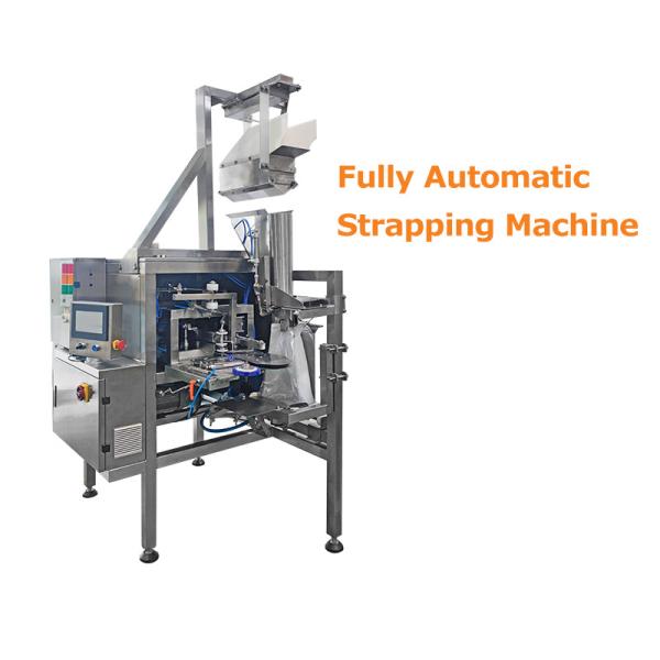 Quality 25 Bag / Min Carrots Sweet Potatoes Strapping Machine Fully Automatic for sale