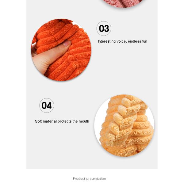 Rose Blue Brown Indestructible Dog Squeaky Toy Super Chewer Squeaky Toy For Cats