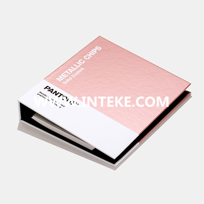 Metallic Chips Book SKU: GB1507A contains 655 Metallic colors for print and packaging